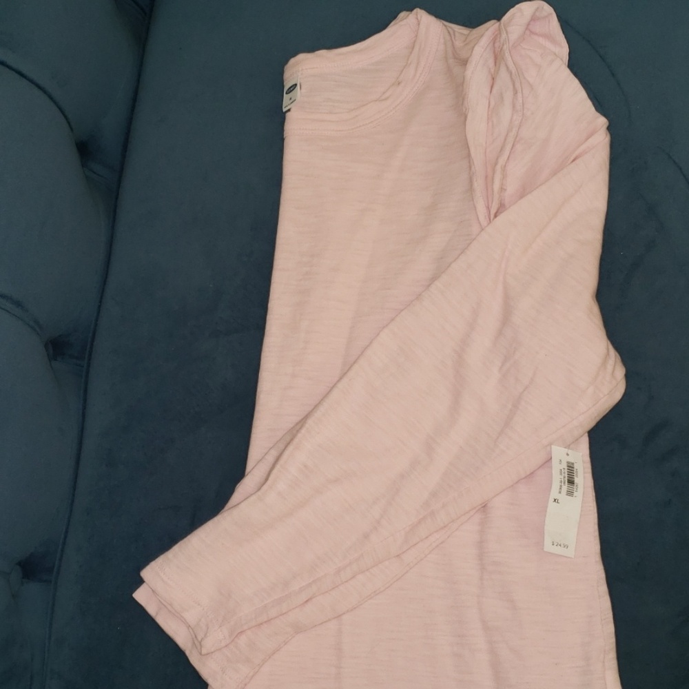 OLD NAVY| Long sleeve  jersey knit top - Picture 3 of 4